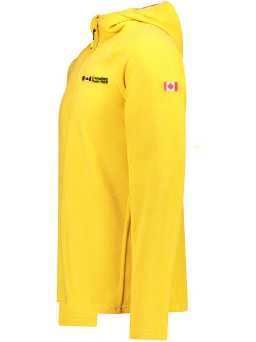 Veste micro-polaire à capuche tugoodeak – canadian peak - Kiabi