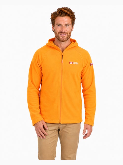 Veste micro-polaire à capuche tugoodeak – canadian peak - Kiabi