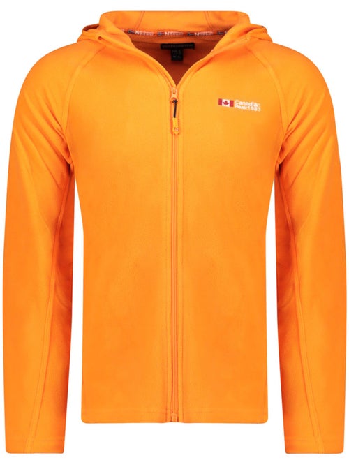 Veste micro-polaire à capuche tugoodeak – canadian peak - Kiabi