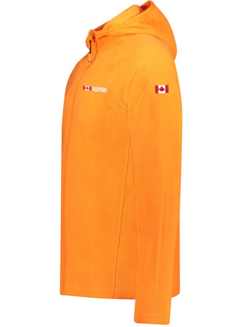 Veste micro-polaire à capuche tugoodeak – canadian peak - Kiabi