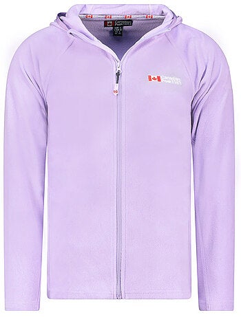 Veste micro-polaire à capuche tugoodeak – canadian peak