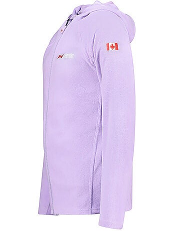 Veste micro-polaire à capuche tugoodeak – canadian peak