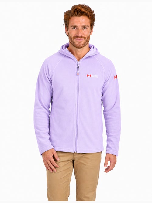 Veste micro-polaire à capuche tugoodeak – canadian peak - Kiabi
