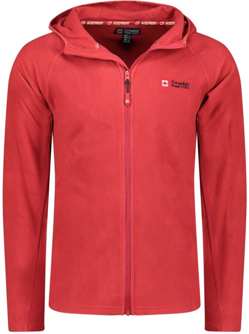 Veste micro-polaire à capuche tugoodeak – canadian peak - Kiabi