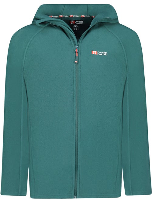 Veste micro-polaire à capuche tugoodeak – canadian peak - Kiabi