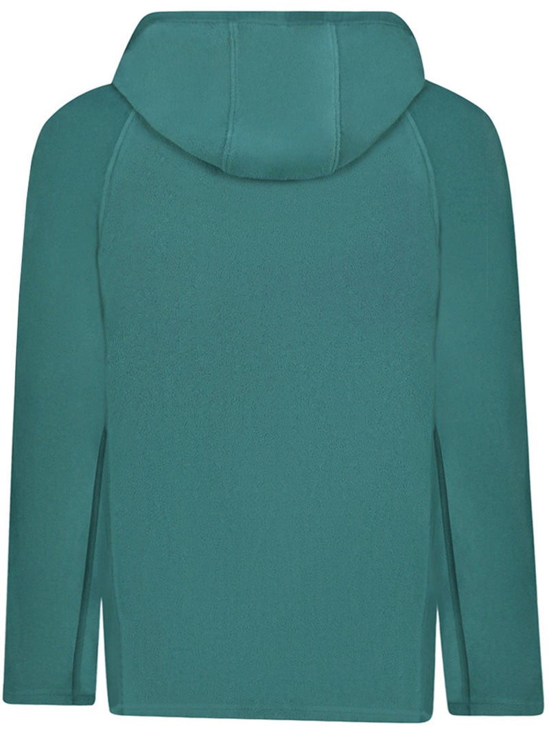Veste micro-polaire à capuche tugoodeak – canadian peak Vert foncé - Kiabi