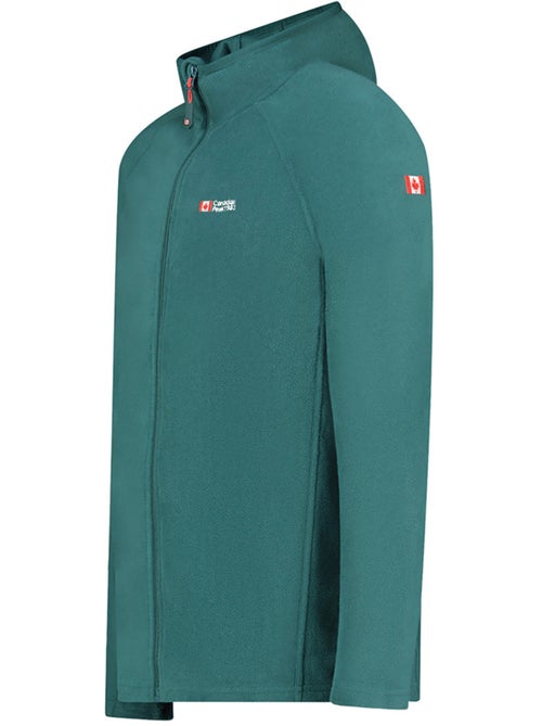 Veste micro-polaire à capuche tugoodeak – canadian peak - Kiabi