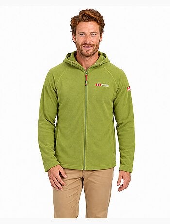 Veste micro-polaire à capuche tugoodeak – canadian peak