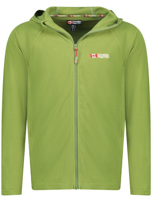 Veste micro-polaire à capuche tugoodeak – canadian peak - Kiabi