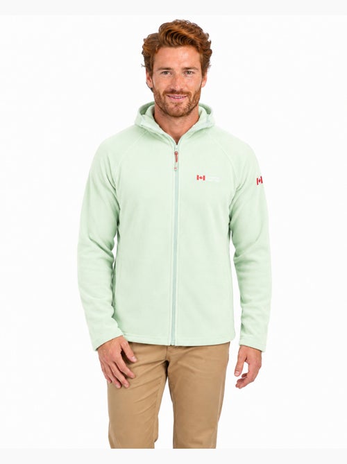 Veste micro-polaire à capuche tugoodeak – canadian peak - Kiabi