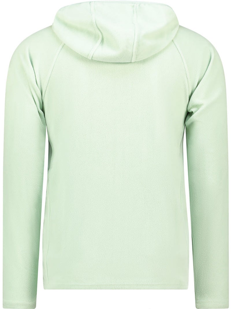 Veste micro-polaire à capuche tugoodeak – canadian peak Vert pastel - Kiabi
