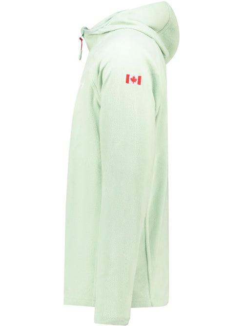 Veste micro-polaire à capuche tugoodeak – canadian peak - Kiabi
