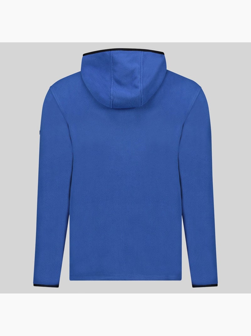 Veste micro-polaire à capuche unicia – geographical norway Bleu roi - Kiabi