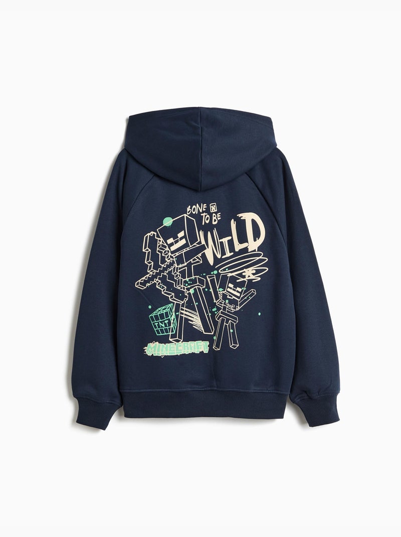 Veste molleton Minecraft, MO Fashion Bleu - Kiabi