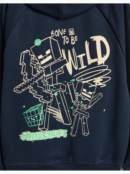 Veste molleton Minecraft, MO Fashion - Kiabi Veste molleton Minecraft, MO Fashion - Kiabi