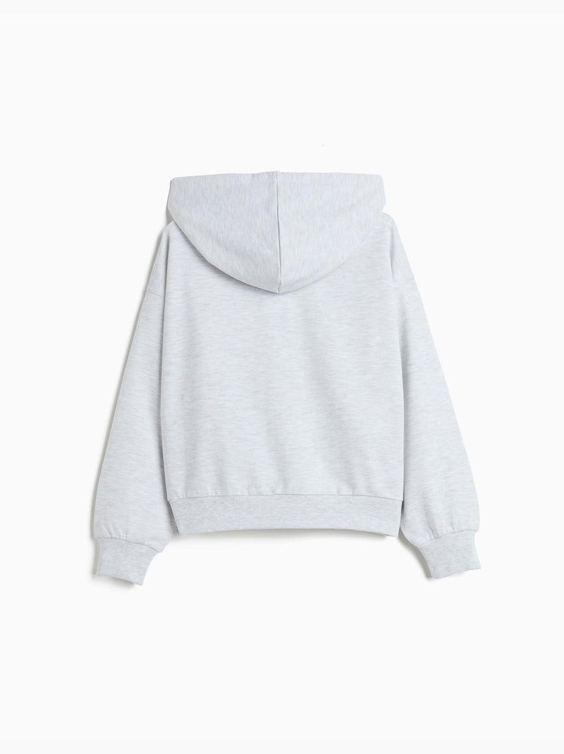 Veste molleton, MO Fashion Gris - Kiabi