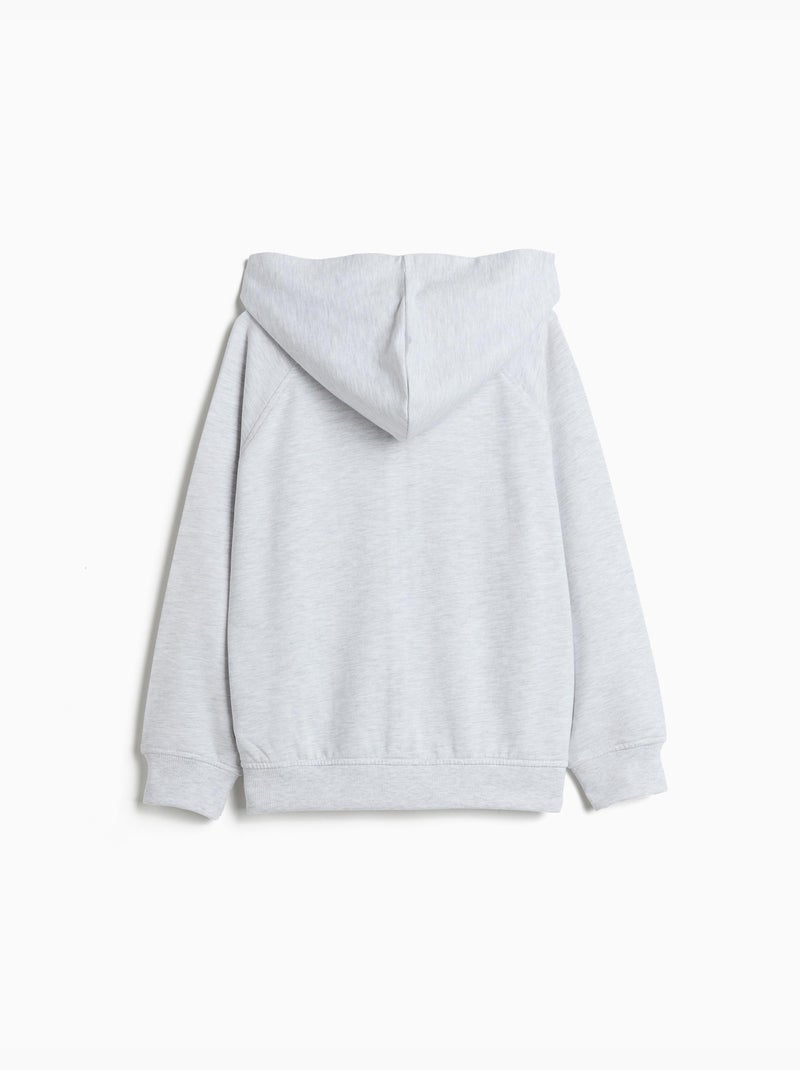 Veste molleton, MO Fashion Gris - Kiabi
