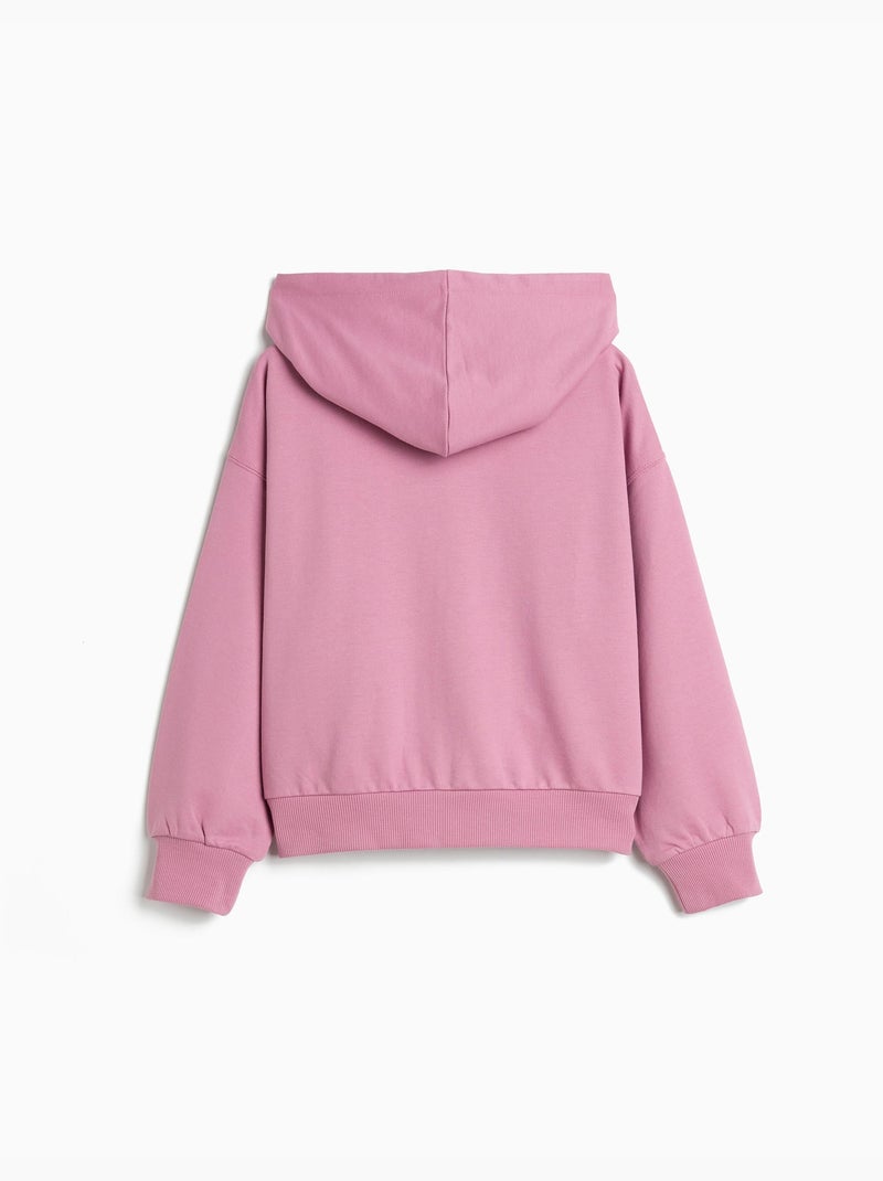 Veste molleton, MO Fashion Mauve lilas - Kiabi
