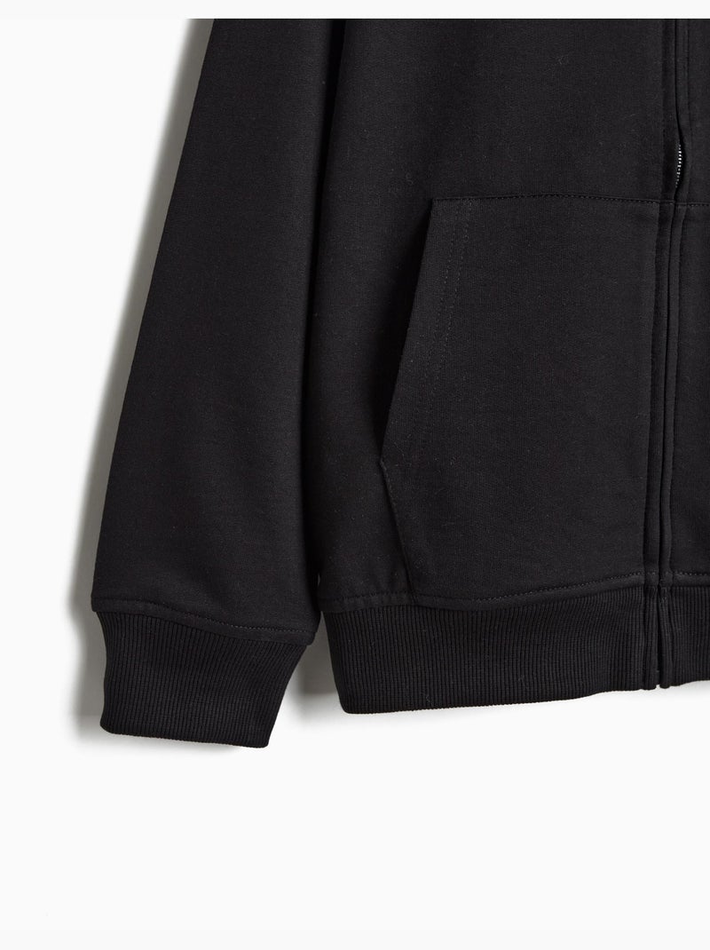 Veste molleton, MO Fashion Noir - Kiabi