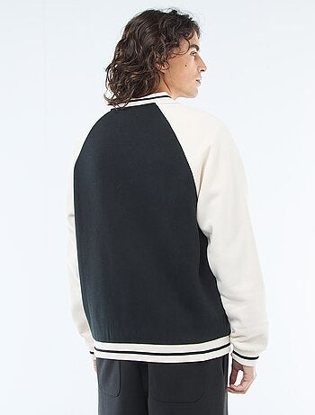 Veste molletonnée style américain