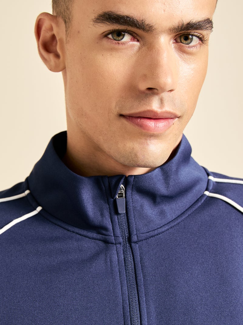 Veste multi-sport zippée - (ekstract) Bleu - Kiabi