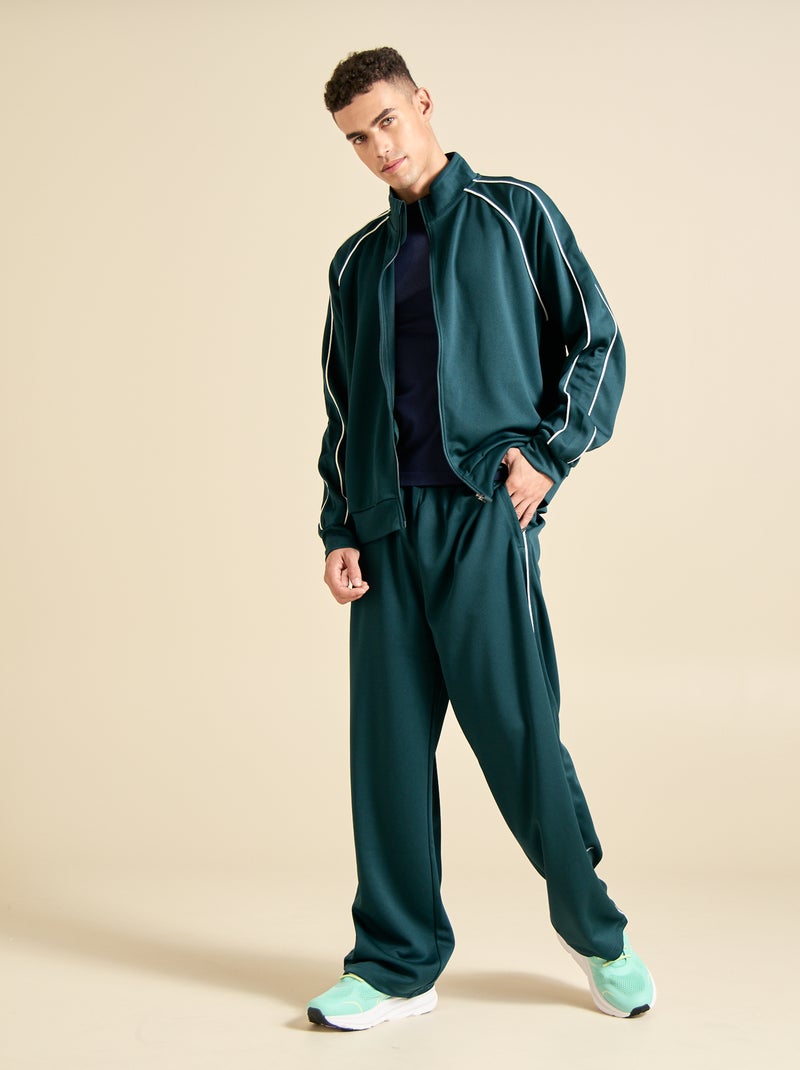 Veste multi-sport zippée - (ekstract) Vert - Kiabi