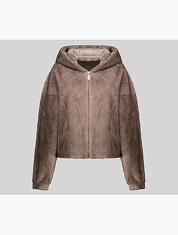 Veste polaire à capuche dadani – geographical norway
