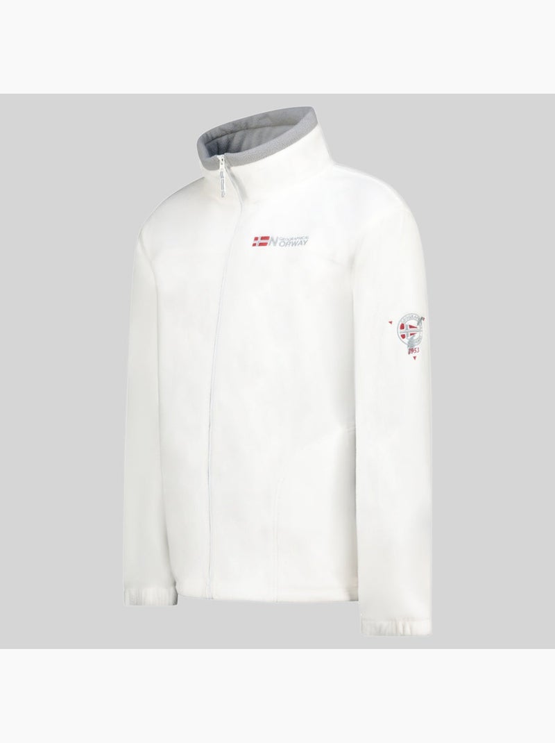Veste polaire à capuche tamazonie – geographical norway Blanc - Kiabi