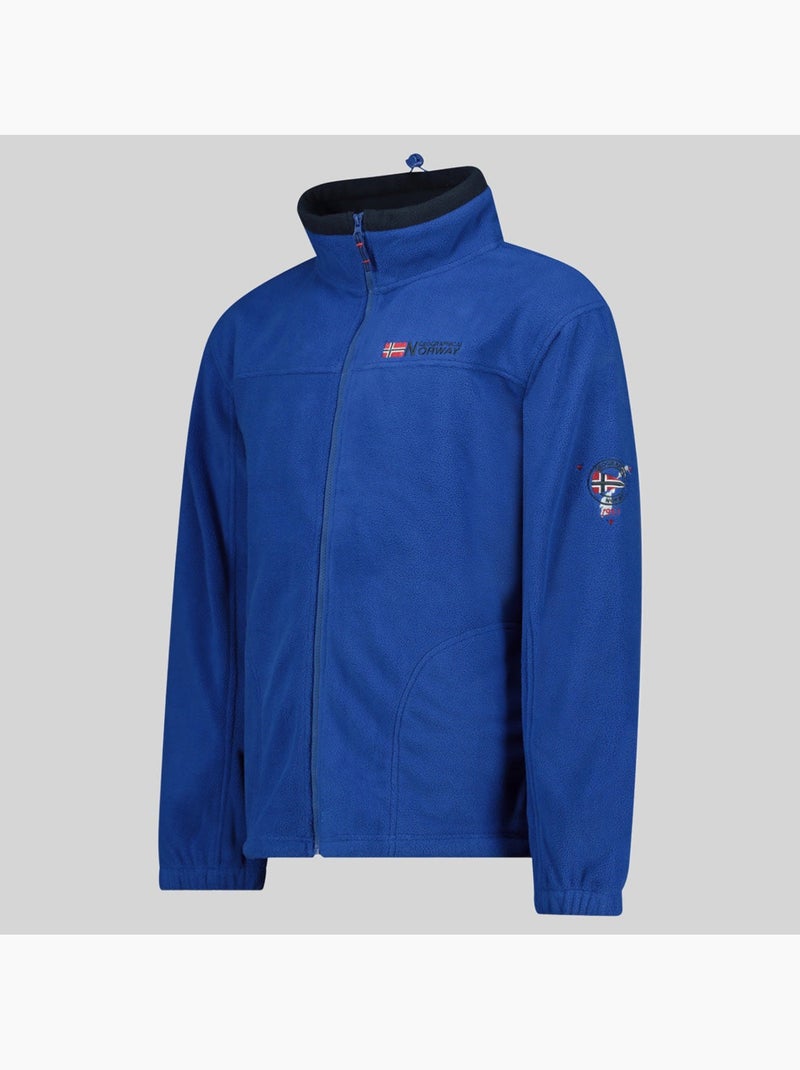 Veste polaire à capuche tamazonie – geographical norway Bleu roi - Kiabi