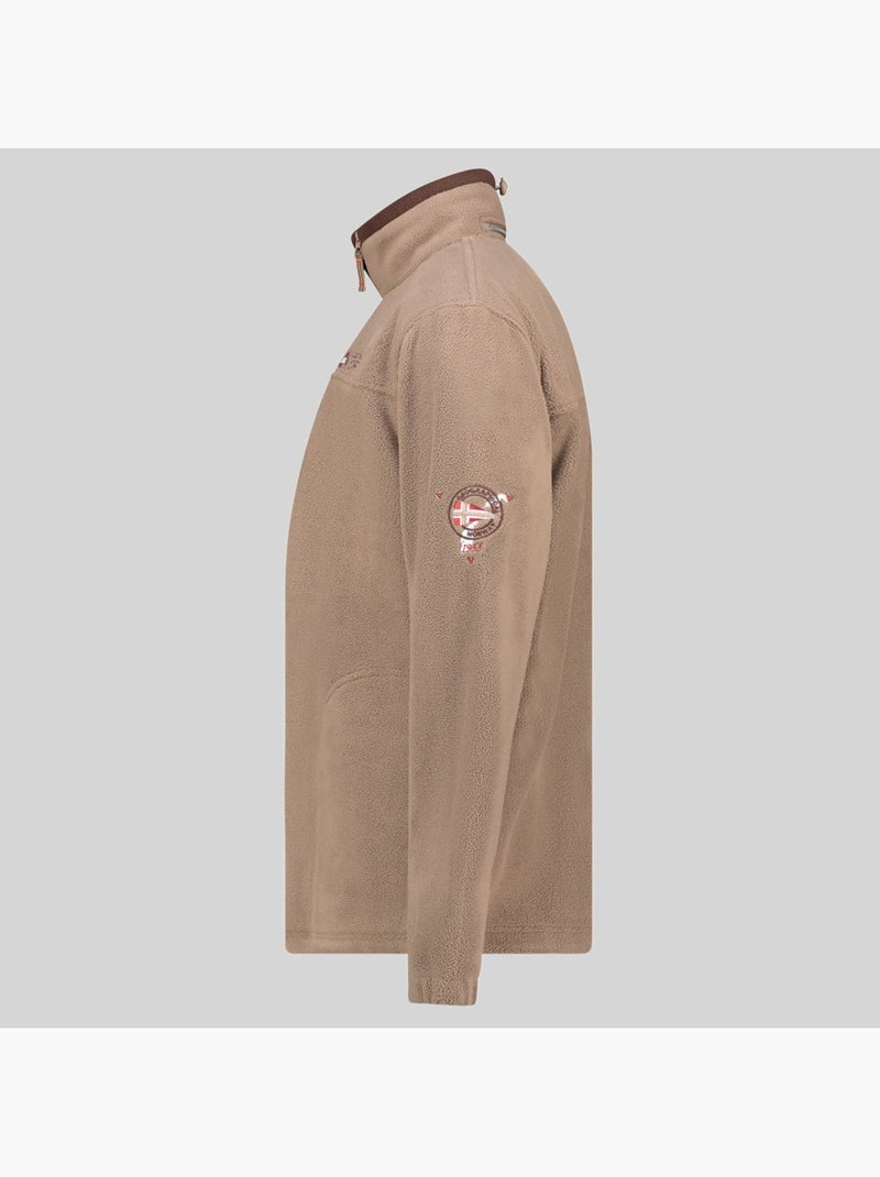 Veste polaire à capuche tamazonie – geographical norway Taupe - Kiabi