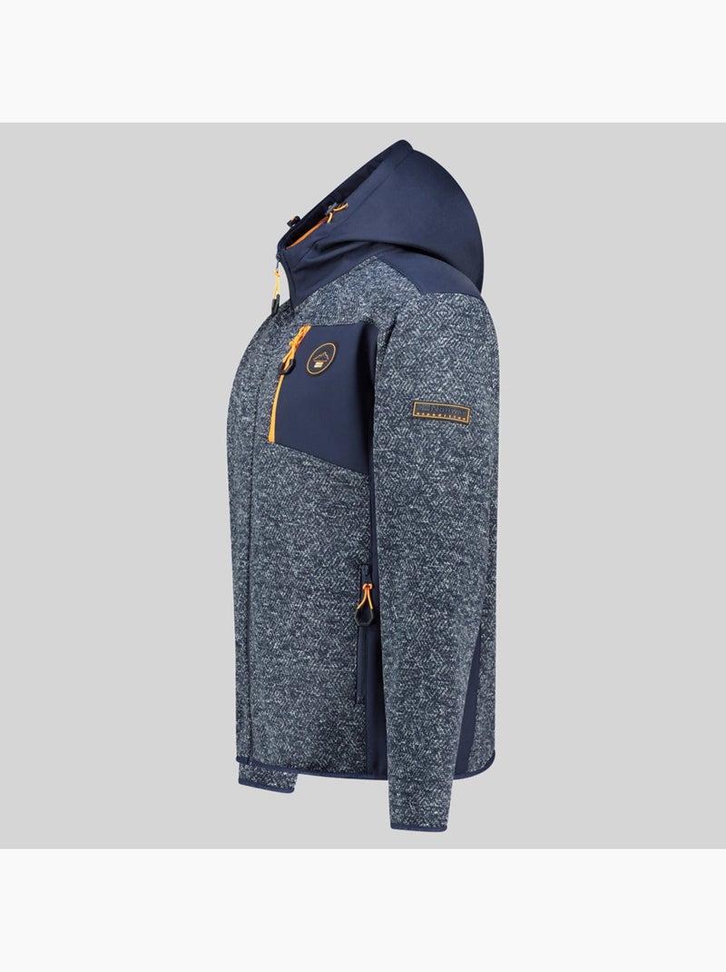 Veste polaire à capuche tank – geographical norway Bleu marine - Kiabi