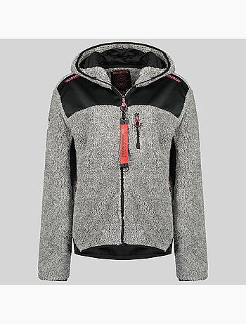 Veste polaire à capuche telodia – geographical norway