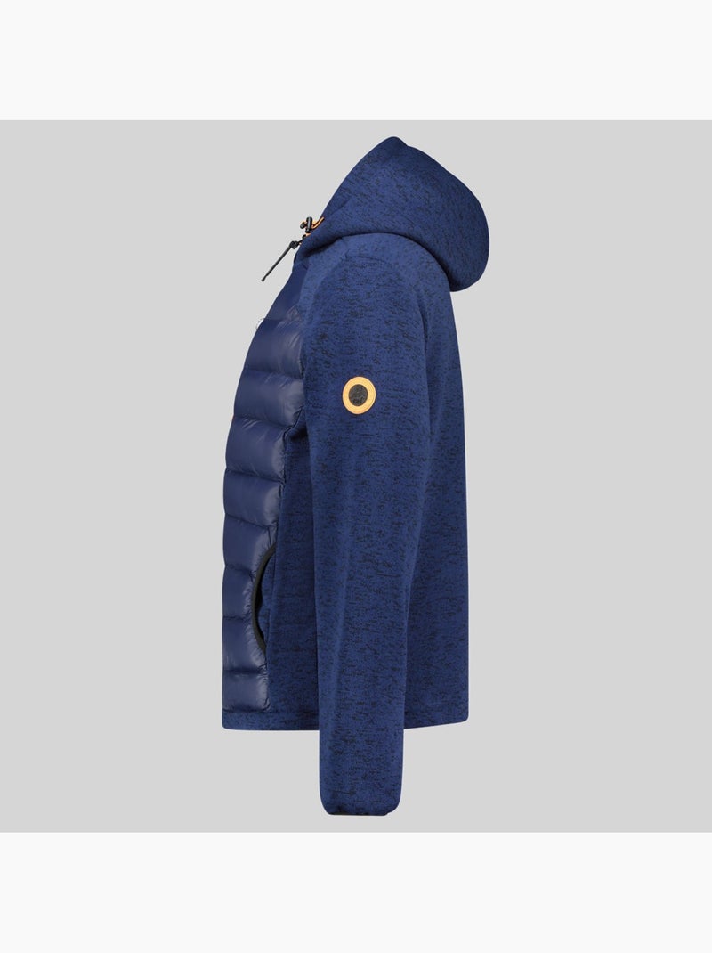 Veste polaire à capuche theo – geographical norway Bleu marine - Kiabi