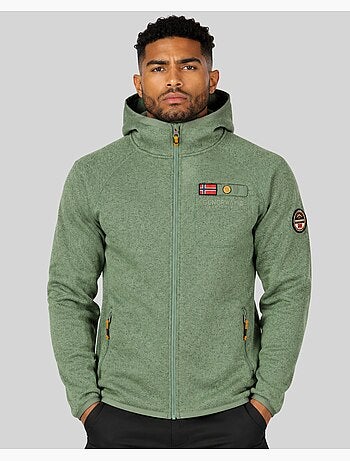 Veste polaire à capuche tiparni – geographical norway
