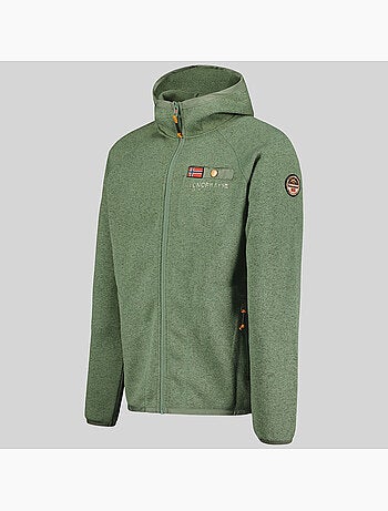 Veste polaire à capuche tiparni – geographical norway