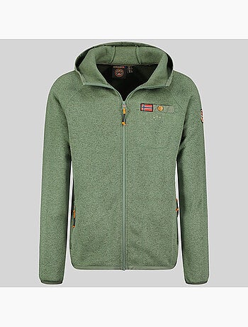 Veste polaire à capuche tiparni – geographical norway