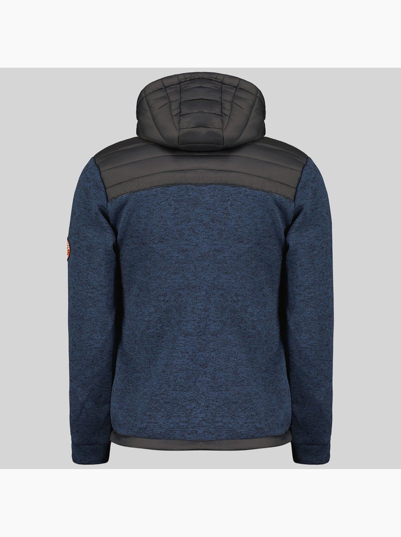 Veste polaire à capuche toledo – geographical norway Bleu marine - Kiabi