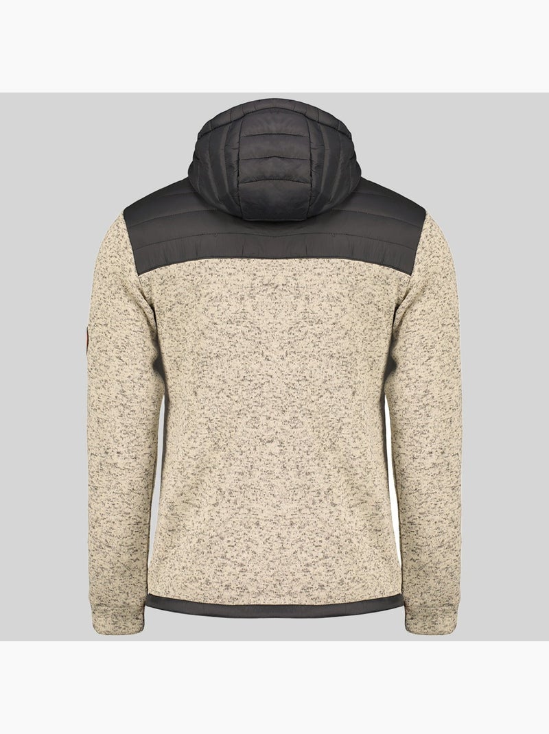 Veste polaire à capuche toledo – geographical norway Gris clair - Kiabi
