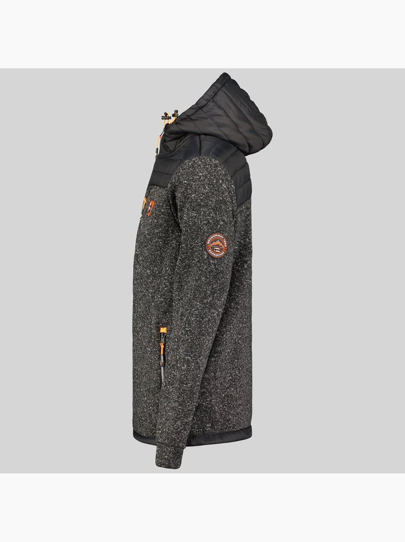 Veste polaire à capuche toledo – geographical norway Noir - Kiabi