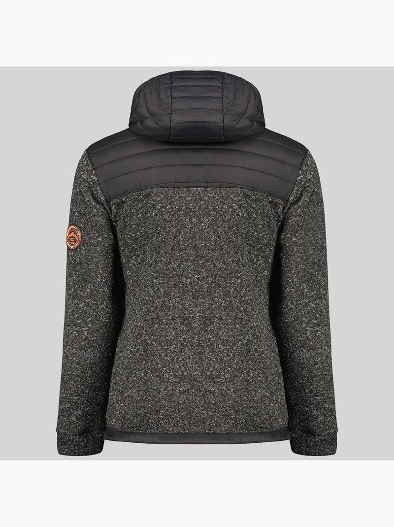 Veste polaire à capuche toledo – geographical norway Noir - Kiabi