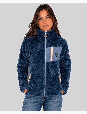 Veste polaire à capuche toscana – geographical norway