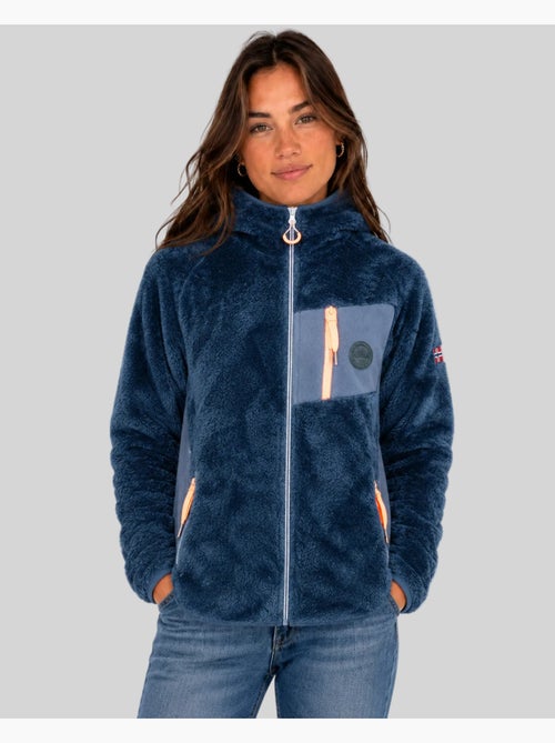 Veste polaire à capuche toscana – geographical norway - Kiabi Veste polaire à capuche toscana – geographical norway - Kiabi