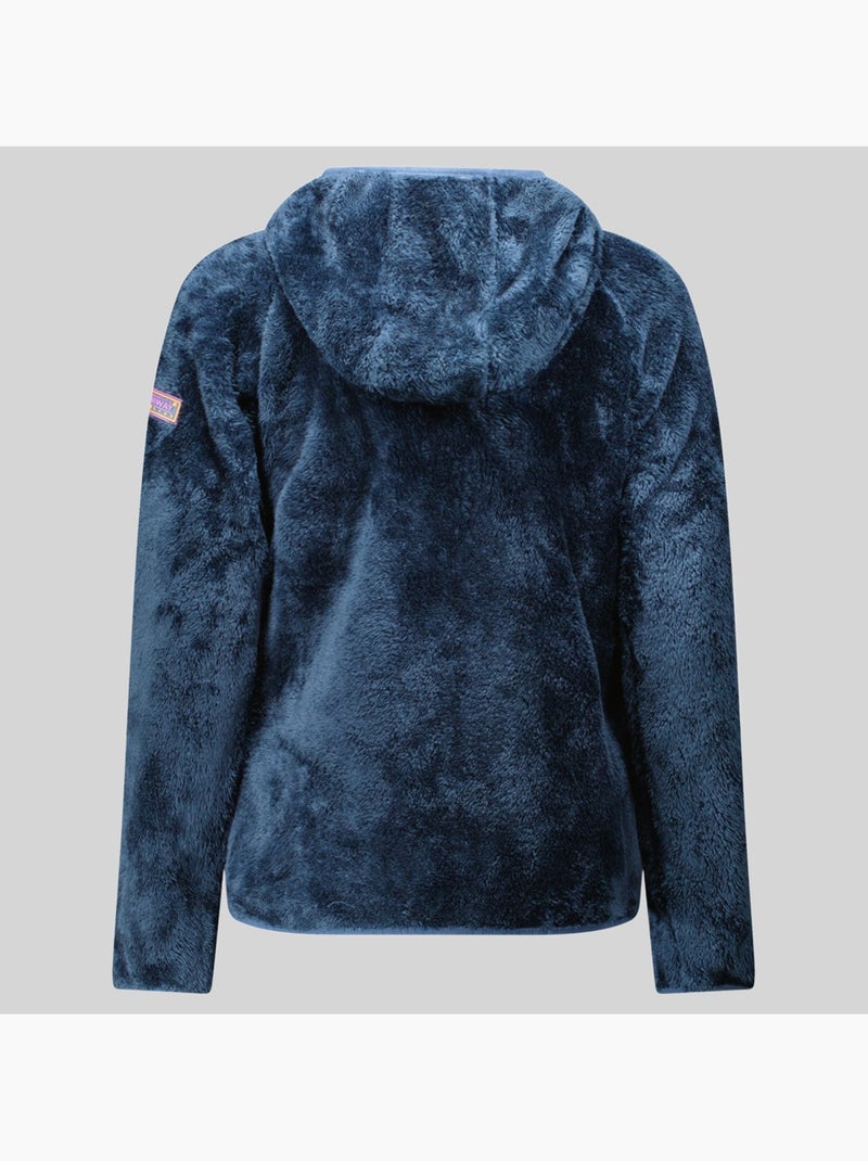 Veste polaire à capuche toscana – geographical norway Bleu marine - Kiabi