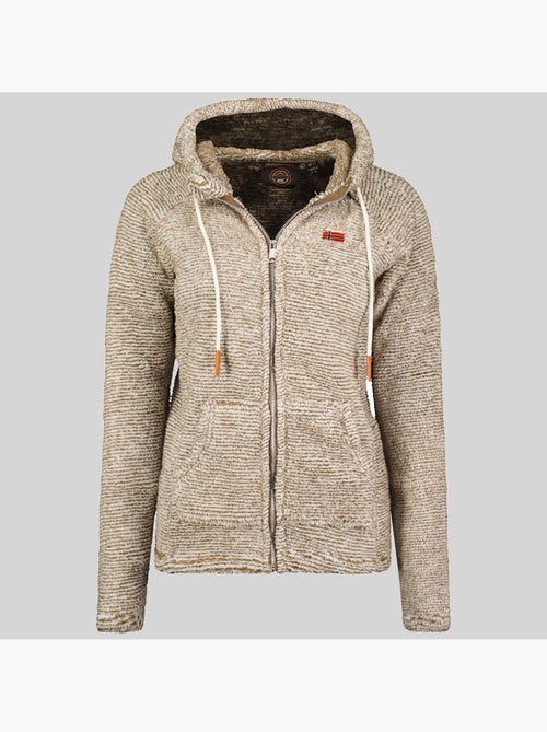 Veste polaire à capuche trigo – geographical norway - Kiabi Veste polaire à capuche trigo – geographical norway - Kiabi