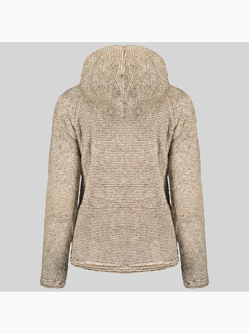 Veste polaire à capuche trigo – geographical norway Taupe - Kiabi