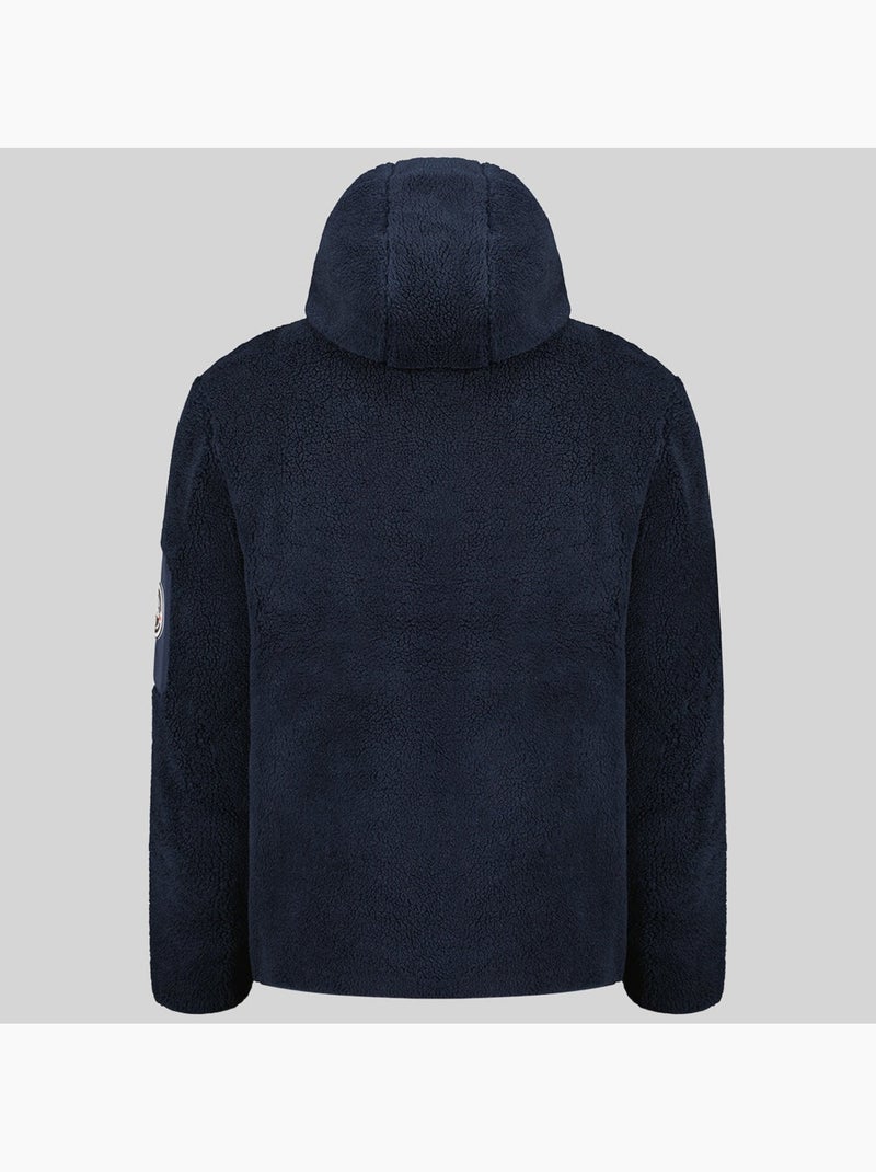 Veste polaire à capuche tufour – geographical norway Bleu marine - Kiabi