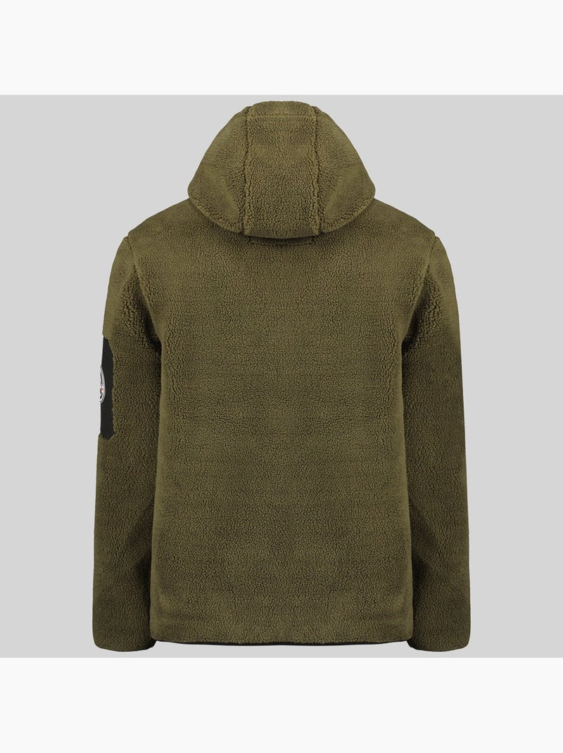 Veste polaire à capuche tufour – geographical norway Kaki - Kiabi