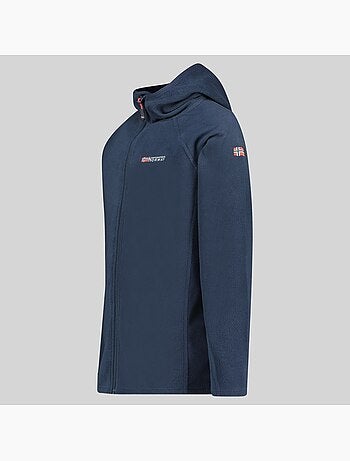 Veste polaire à capuche tugood – geographical norway