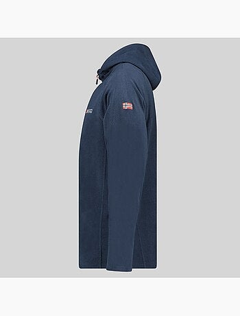 Veste polaire à capuche tugood – geographical norway