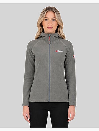 Veste polaire à capuche tugood – geographical norway